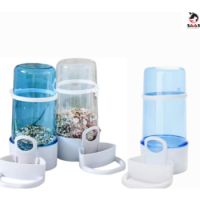 Saas Birds Food Feeder 415ml 1pcs WHITE