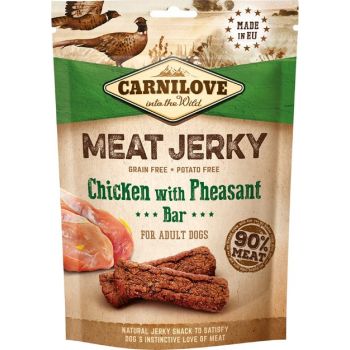  Carnilove Jerky Snack Chicken with Pheasant Bar 100g 