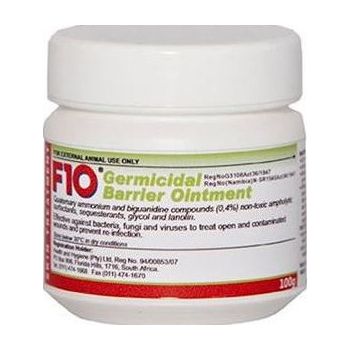  F10 Germicidal Barrier Ointment 100gm 