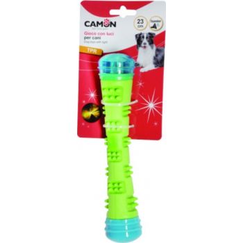  Camon Geometric Tpr Dog Stick With Squeaker And Led Light- 23Cm Small 
