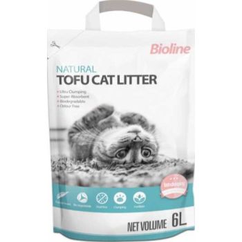  Bioline Tofu Cat Litter-Original 6L 