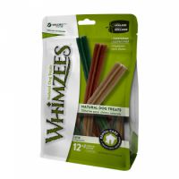 Whimzees Dog Dental Chew Stix Medium 12+2Pcs