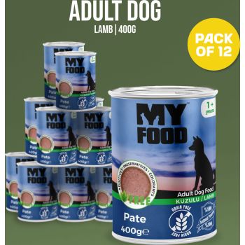  MyFood Adult Dog Lamb Graine Free 400g 