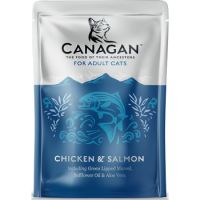 Canagan Chicken & Salmon Adult Wet Cat Food 85g Pouch