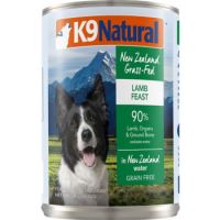 K9 Natural Lamb Feast Grain Free Pate 370g