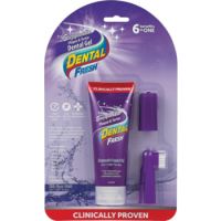 Synergy Labs Dental Fresh Enzymatic Plaque & Tartar Dental Gel with finger brush 2.5 oz - 70.87 g