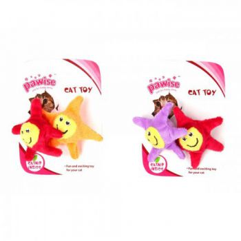  PAWISE STAR CAT TOYS 2PK:28135 