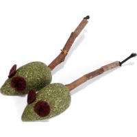 Freecat Two Matatabi Catnip Mice Interactive Cat Toys