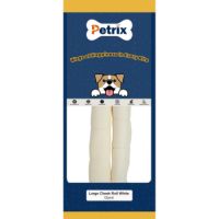 Petrix Large Cheek Rolls White - 2 Pcs