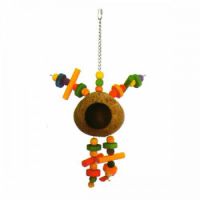 HANGING HOUSE FOR SML &MED BIRDS 40X20CM