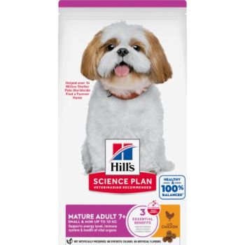  Hill’s Science Plan Small & Mini Mature Adult 7+ Dog Food With Chicken (3kg) 