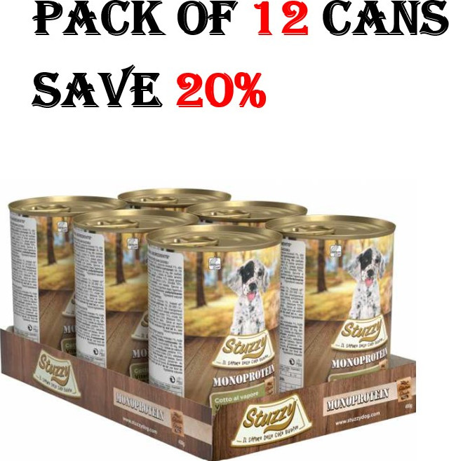 Stuzzy Puppy Monoprotein Fresh Veal ( Beef ) 400g x 12 Buy, Best Price