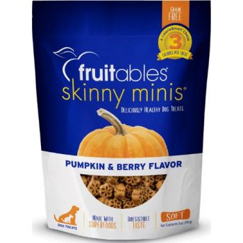 Fruitables Skinny Minis Dog Treats Pumpkin & Berry 141 gr 
