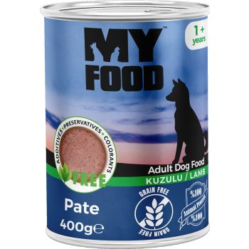  MyFood Adult Dog Lamb Graine Free 400g 