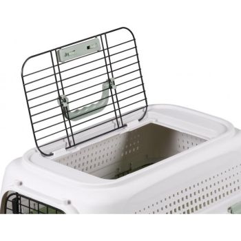  Pawsitiv Marco Polo 2 - Carrier with Skylight Top Door For Cat & Medium Dog - Purple 
