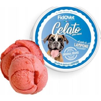  FidoVet Gelato Ice Cream for Dogs (Raspberry) (Powder) 