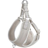 Fida Step-in Dog Harness – Reflective GREY SMALL - Girth 19in – 22in (48.3cm – 55.9cm)