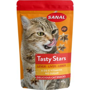  SANAL CAT Tasty Stars Liver 40g 