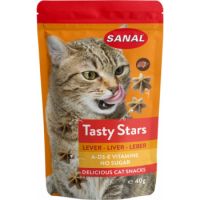 SANAL CAT Tasty Stars Liver 40g