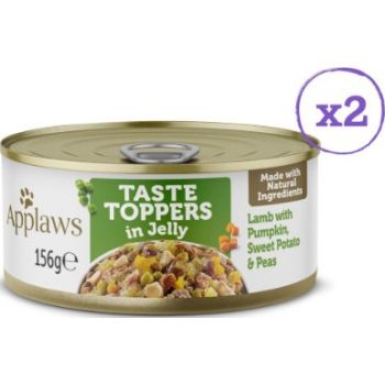  Applaws Taste Toppers in Jelly Selection Wet Dog Food 8 x 156g Tins 
