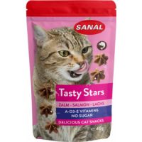 SANAL CAT Tasty Stars Salmon 40g