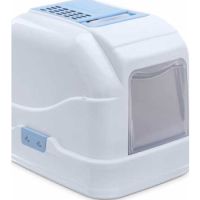 IMAC Easy Cat - Hooded Cat Toilets [Color - Blue, Dimension - 50 x 40 x 40cm]
