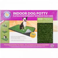 Pooch Pad CLASSIC PLUS - INDOOR TURF DOG POTTY - 24" L X 16" W X 1" H