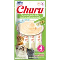 Inaba Churu Chicken with Scallop 14 g) × 4 tubes