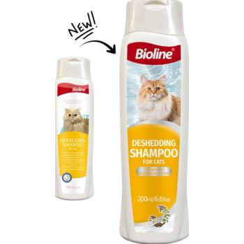  BIOLINE DESHEDDING SHAMPOO FOR CAT 200ML 