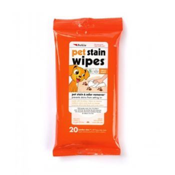  PetKin Pet Stain Wipes - 20ct 