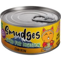 Smudges Adult Cat Wet Food Chicken Flakes in Gravy 80g