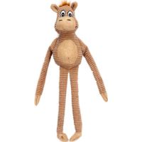 Freedog Neddy Plush Toy with Squeaker - BROWN