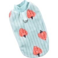 Hong Pet Flannel Print - Strawberry Green Large