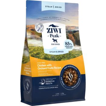  ZIWI Peak Steam & Dried Cage-Free Chicken with Orchard Fruits Recipe Dry Dog Food 1.5kg 