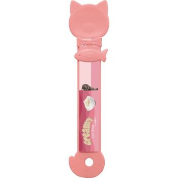  M-PETS Creamy Cat Spoon Strawberry Pink 
