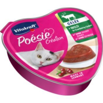  Vitakraft Poesie Game In Cranberry Jelly 85g 