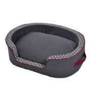 Asanoha Basket - Grey / Large