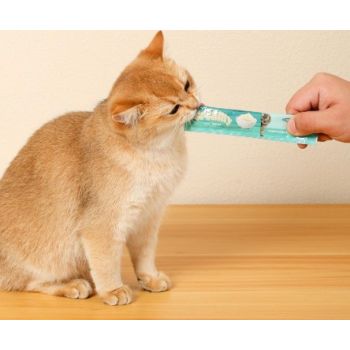  M-PETS Creamy Treats for Cats – Salmon & Beef 4x15g (60g) 