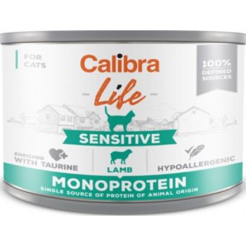  Calibra Cat Wet Food  Life Sensitive Lamb 200 g 