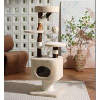 Snow White Treehouse Cat Tree C 48*48*134