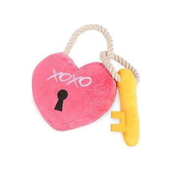  Love You a Lock Valintines  Dog Toys 