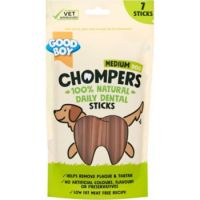 GOODBOY CHOMPERS DENTAL STICKS MEDIUM 7/PK 210G
