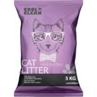 Cool Clean Clumping Cat Litter Lavender 5kg