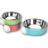 Saas Pet Hanging Feeder With Steel Bowl Large 1177L Assorted Color