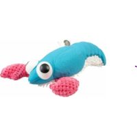 Duvo+ Plush & Latex Lobster 24x18.5x6.5cm Blue/Pink