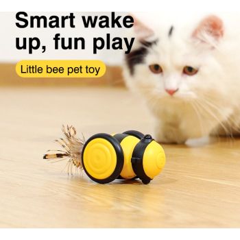  Little Bee Interactive Cat Car (Yellow) 