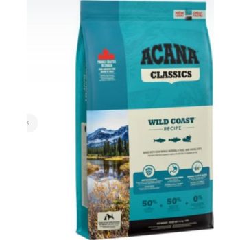  Acana Classic Wild Coast Recipe Dry Dog Food - 9.7KG 
