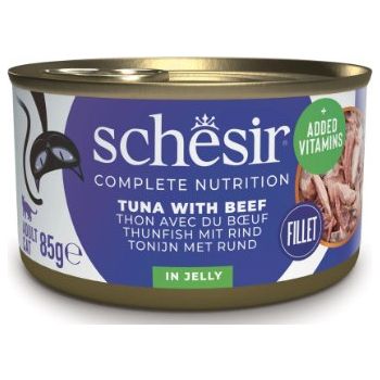  Schesir Cat Wet Food-Tuna With Beef Fillets (Min Order 85g 