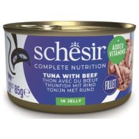 Schesir Cat Wet Food-Tuna With Beef Fillets (Min Order 85g