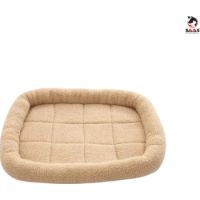 Saas Pet Velvet Open Bed Light orange Color M